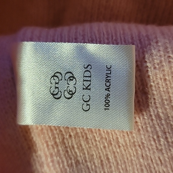 GC Kid's Hello Kitty Hat Pink Sweater Cap Beanie - Picture 4 of 4